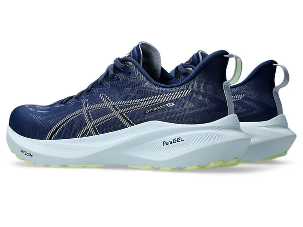 Asics Mens GT-2000 13 (2E) (Blue Expanse/Grey Blue)