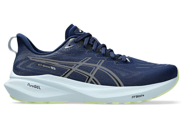 Asics Mens GT-2000 13 (2E) (Blue Expanse/Grey Blue)