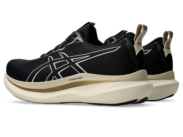 Asics Mens Glideride Max (Black/Oatmeal)