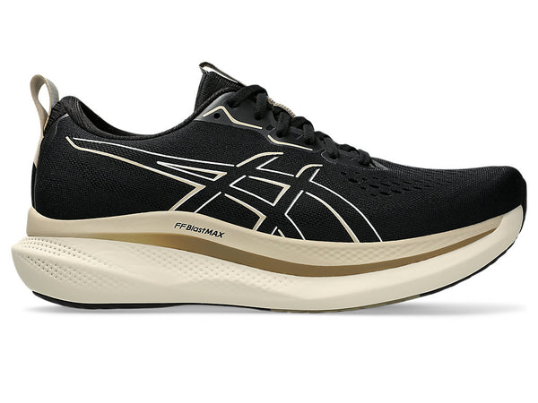 Asics Mens Glideride Max (Black/Oatmeal)
