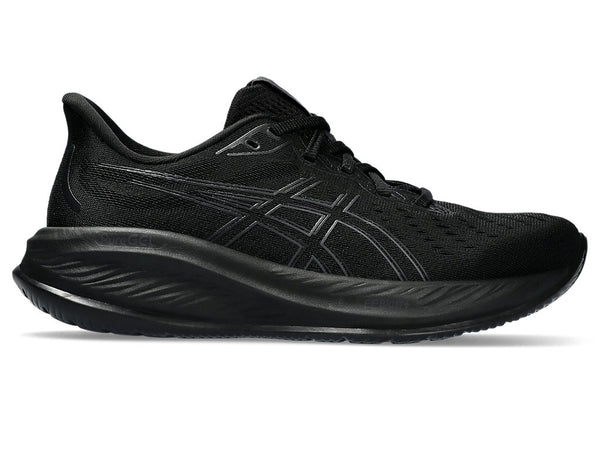 Asics Womens Gel-Cumulus 26 (Black/Black)