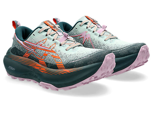 Asics Womens Trabuco Max 4 (Cold Moss/Nova Orange)