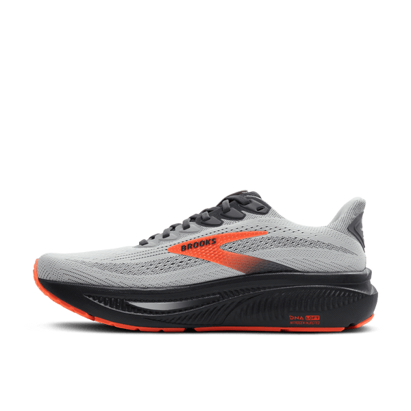 Brooks Mens Ghost 17 (Oyster/Mushroom/ORG/EBO)