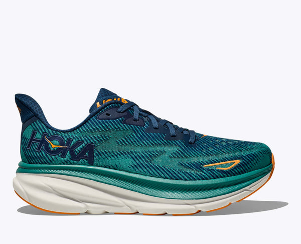 Hoka Mens Clifton 9 (Midnight/Oceanic)