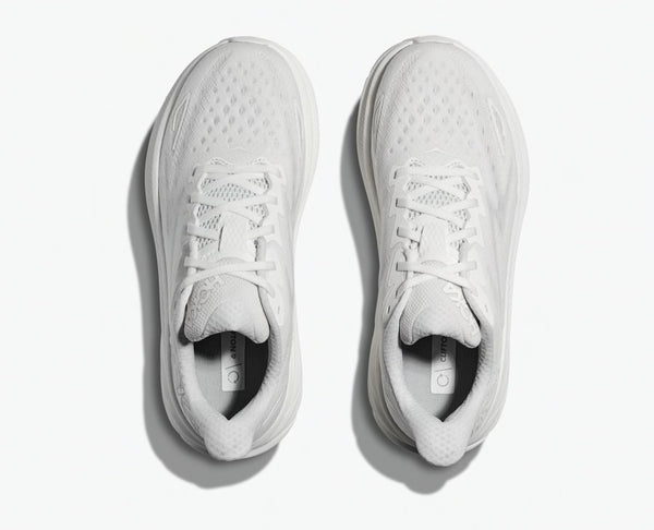 Hoka Womens Clifton 9 (White/White)