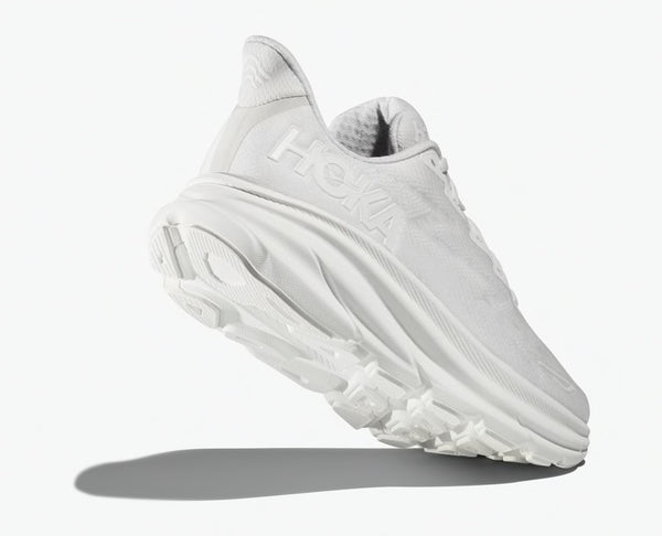Hoka Womens Clifton 9 (White/White)