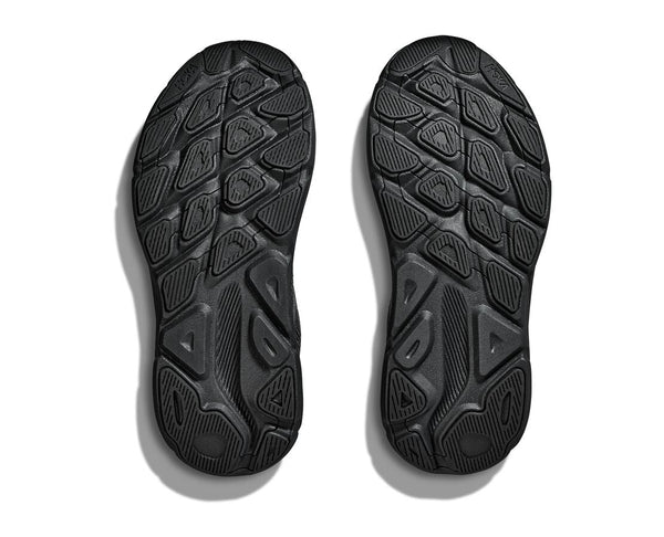 Hoka Womens Clifton 9 (D) (Black/Black)