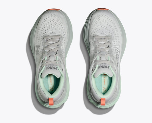 Hoka Womens Bondi 8 (Stardust/Aqua Breeze)