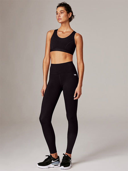 Running Bare Ellipse Sports Bra (Black)