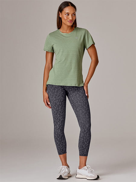 Running Bare Always Crew Tee (Palm)