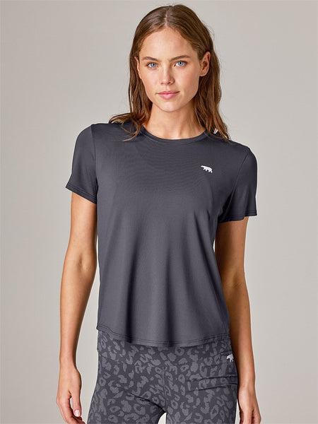Running Bare RunCool Running Tee (Mantaray)