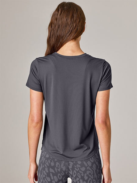 Running Bare RunCool Running Tee (Mantaray)