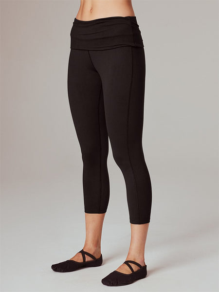 Running Bare Fold Over 7/8 Tight (Black)