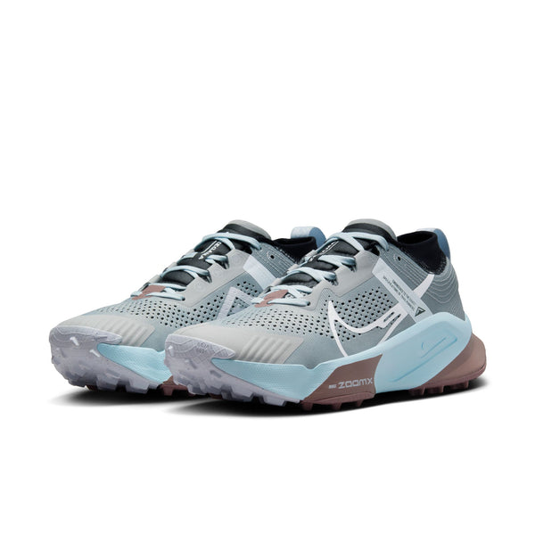 Nike Womens Zoom X Zegama Trail (Light Smoke Grey/White Black)