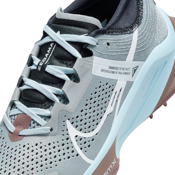 Nike Womens Zoom X Zegama Trail (Light Smoke Grey/White Black)