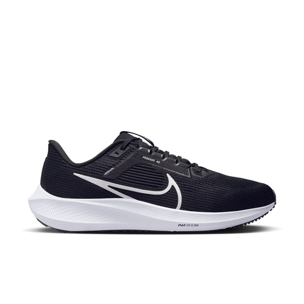 Nike Mens Pegasus 40 (Black/White/Iron Grey)