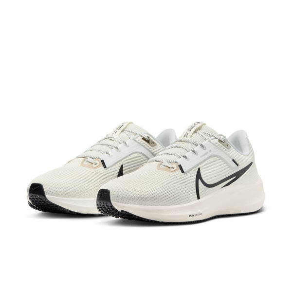 Nike Womens Pegasus 40 (Sail/Black-Coconut Milk-White)