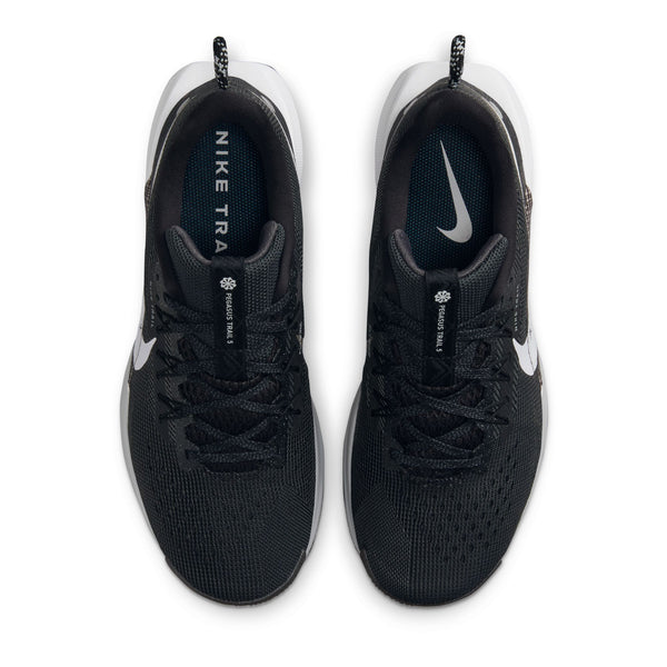 Nike Womens React X Pegasus Trail 5 (Black/White-Anthracite)