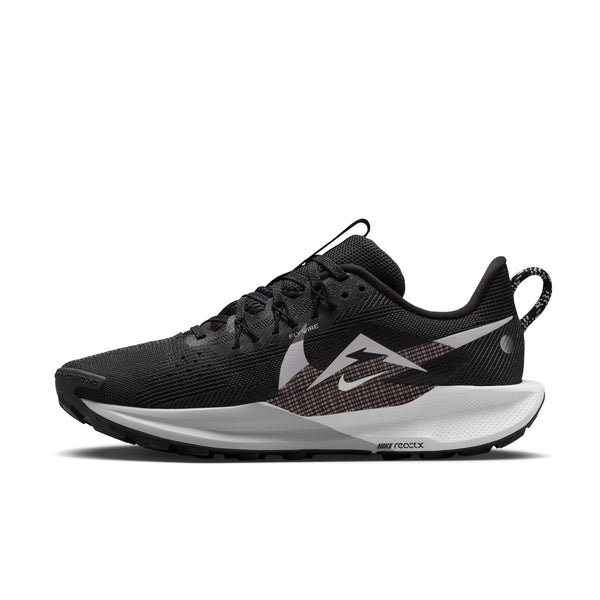 Nike Womens React X Pegasus Trail 5 (Black/White-Anthracite)