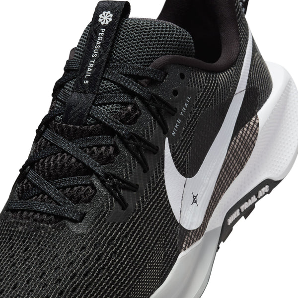 Nike Womens React X Pegasus Trail 5 (Black/White-Anthracite)