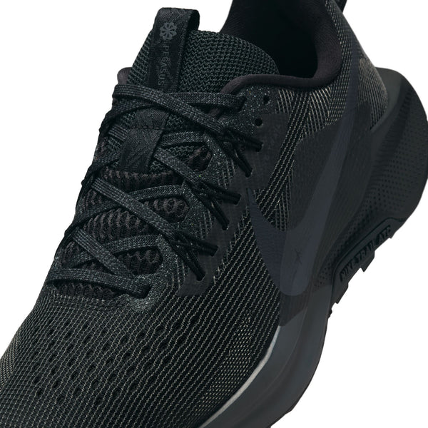 Nike Womens React X Pegasus Trail 5 (Black/Black)