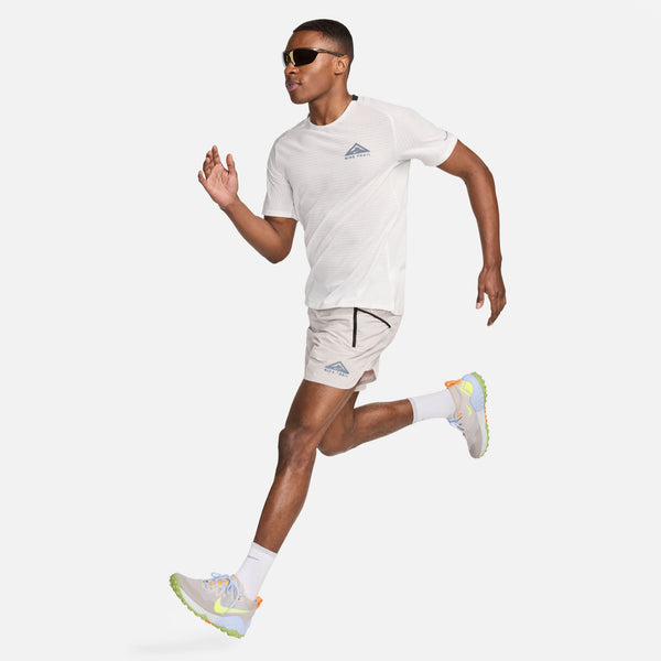 Nike Mens Solar Chase S/S Trail Run Tee (White)