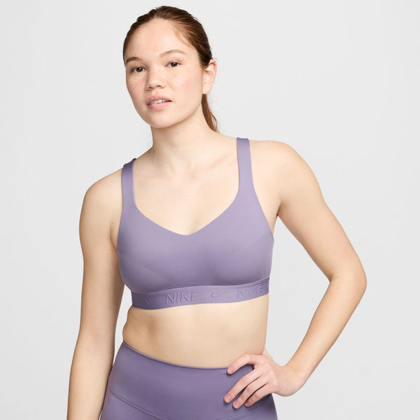 Nike Womens Dri-Fit Indy High Support Bra (Daybreak White)
