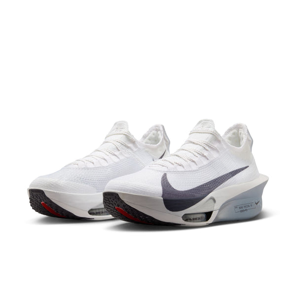Nike Mens Zoom X Alphafly NEXT% 3 (White/Gridiron/Pure Platinum)