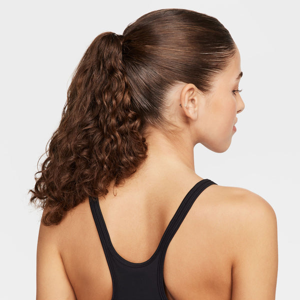 Nike Womens One Classic DF Strappy Run Tank (Black)