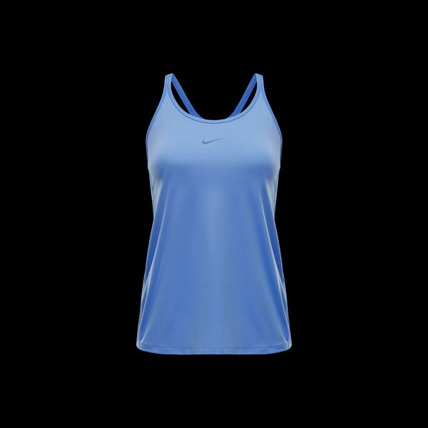 Nike Womens One Classic DF Strappy Run Tank (Royal Pulse/Black)