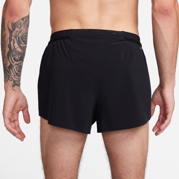 Nike Mens Aeroswift Dri-FIT ADV 2" Run Short (Black)