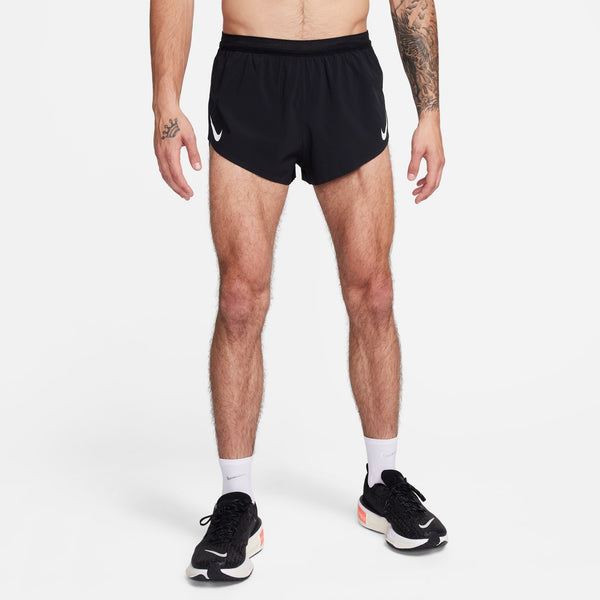 Nike Mens Aeroswift Dri-FIT ADV 2" Run Short (Black)