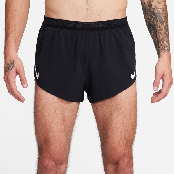 Nike Mens Aeroswift Dri-FIT ADV 2" Run Short (Black)