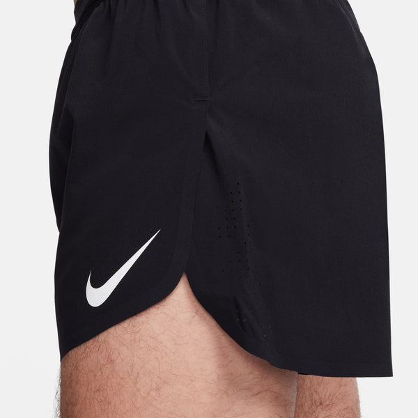 Nike Mens Aeroswift Dri-FIT ADV 4" Run Short (Black)