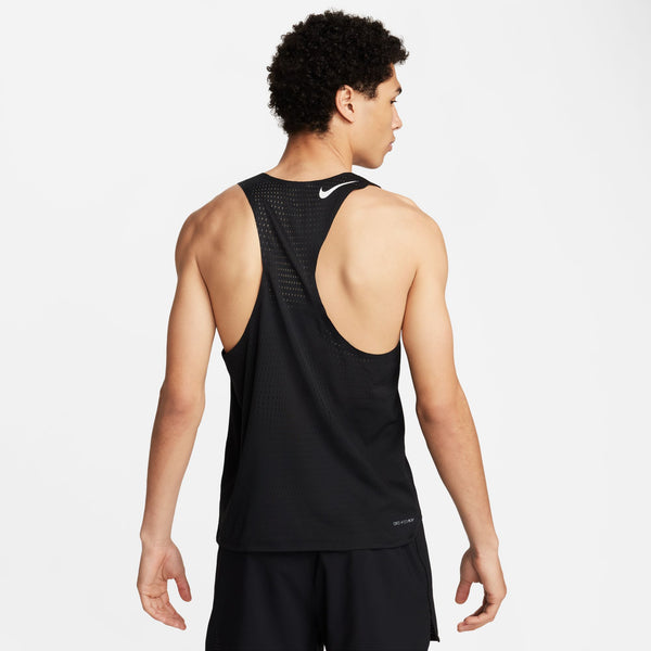 Nike Mens Aeroswift Dri-FIT Advanced Run Singlet (Black)