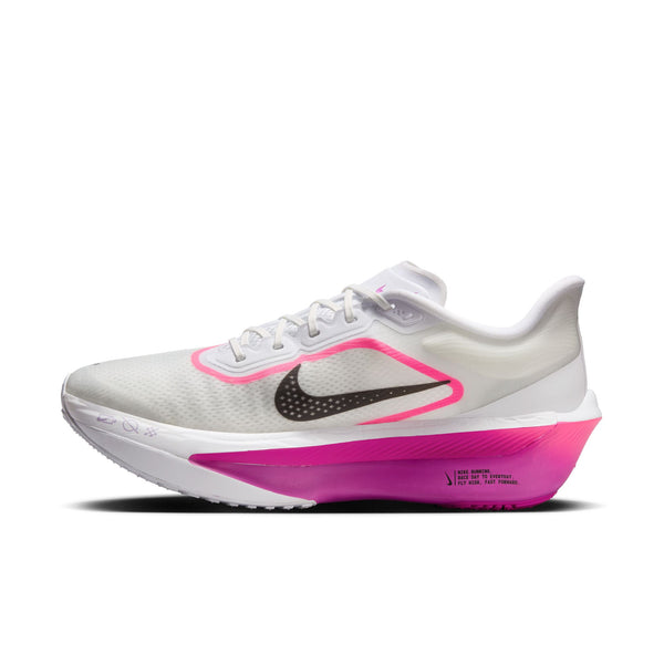 Nike Mens Zoom Fly 6 (White/Vivid Grape/Hyper Pink/Black)