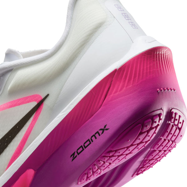 Nike Mens Zoom Fly 6 (White/Vivid Grape/Hyper Pink/Black)