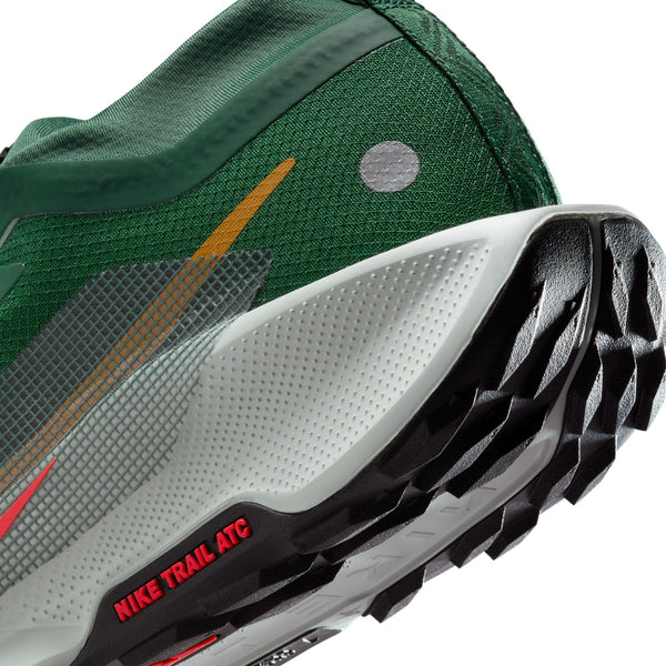 Nike Mens Pegasus Trail 5 GTX (Fir/Bright Crimson-Clay Green)