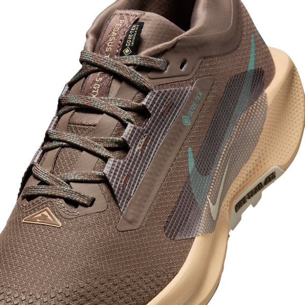 Nike Womens Pegasus Trail 5 GTX (Mink Brown/Canyon-Orange Chalk)