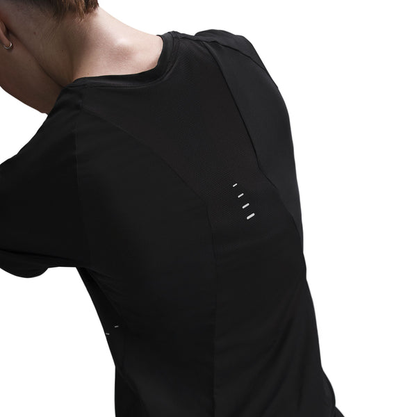 Nike Womens Swift Dri-Fit Short Sleeve Run Tee (Black)
