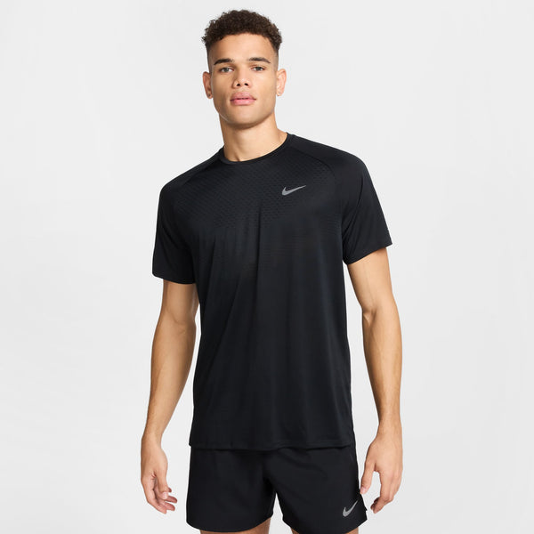 Nike Mens Swift Dri-Fit S/S Run Tee (Black)