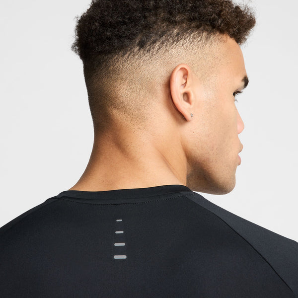 Nike Mens Swift Dri-Fit S/S Run Tee (Black)