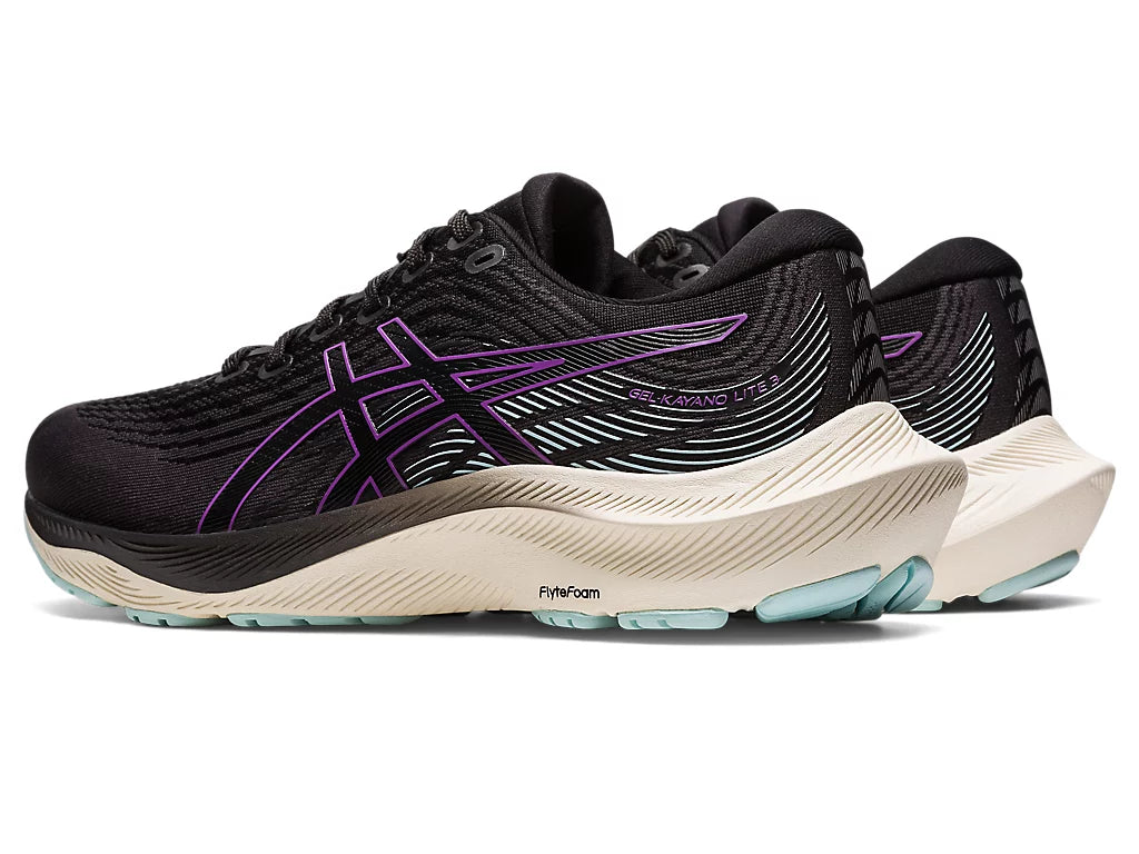 Asics kayano 25 top black womens australia