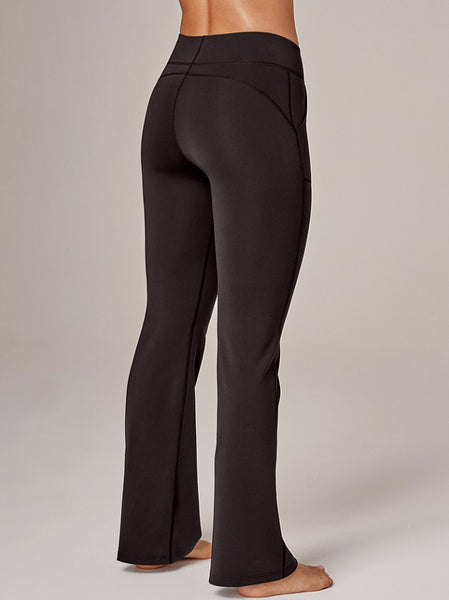 Running Bare Flex zone Bootleg Thermal Tights (Black)