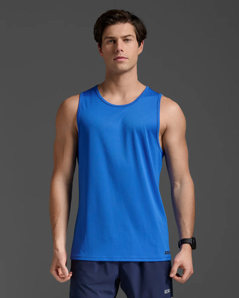 2XU Mens Aero Tank (Nebula/Black Reflective)