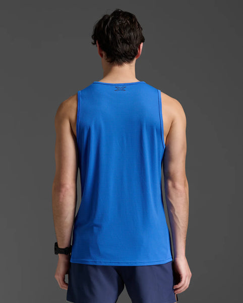 2XU Mens Aero Tank (Nebula/Black Reflective)