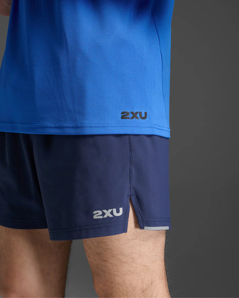 2XU Mens Aero Tank (Nebula/Black Reflective)