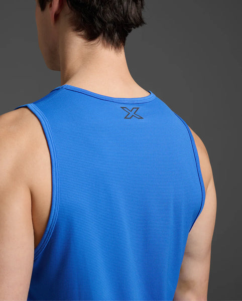 2XU Mens Aero Tank (Nebula/Black Reflective)