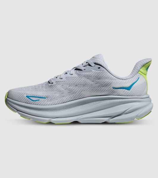 Hoka Womens Clifton 9 (Gull/Sea Ice)