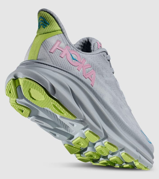 Hoka Womens Clifton 9 (Gull/Sea Ice)